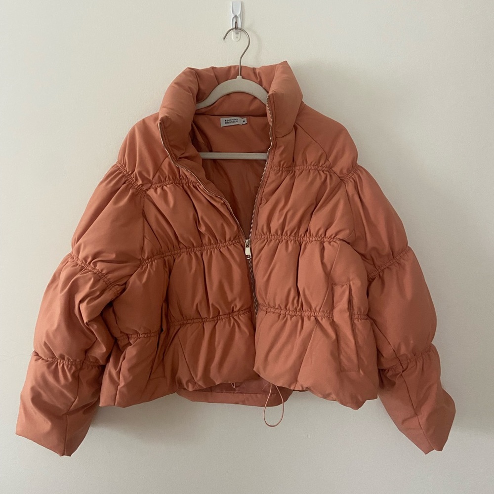 Beginning Boutique cropped puffer
